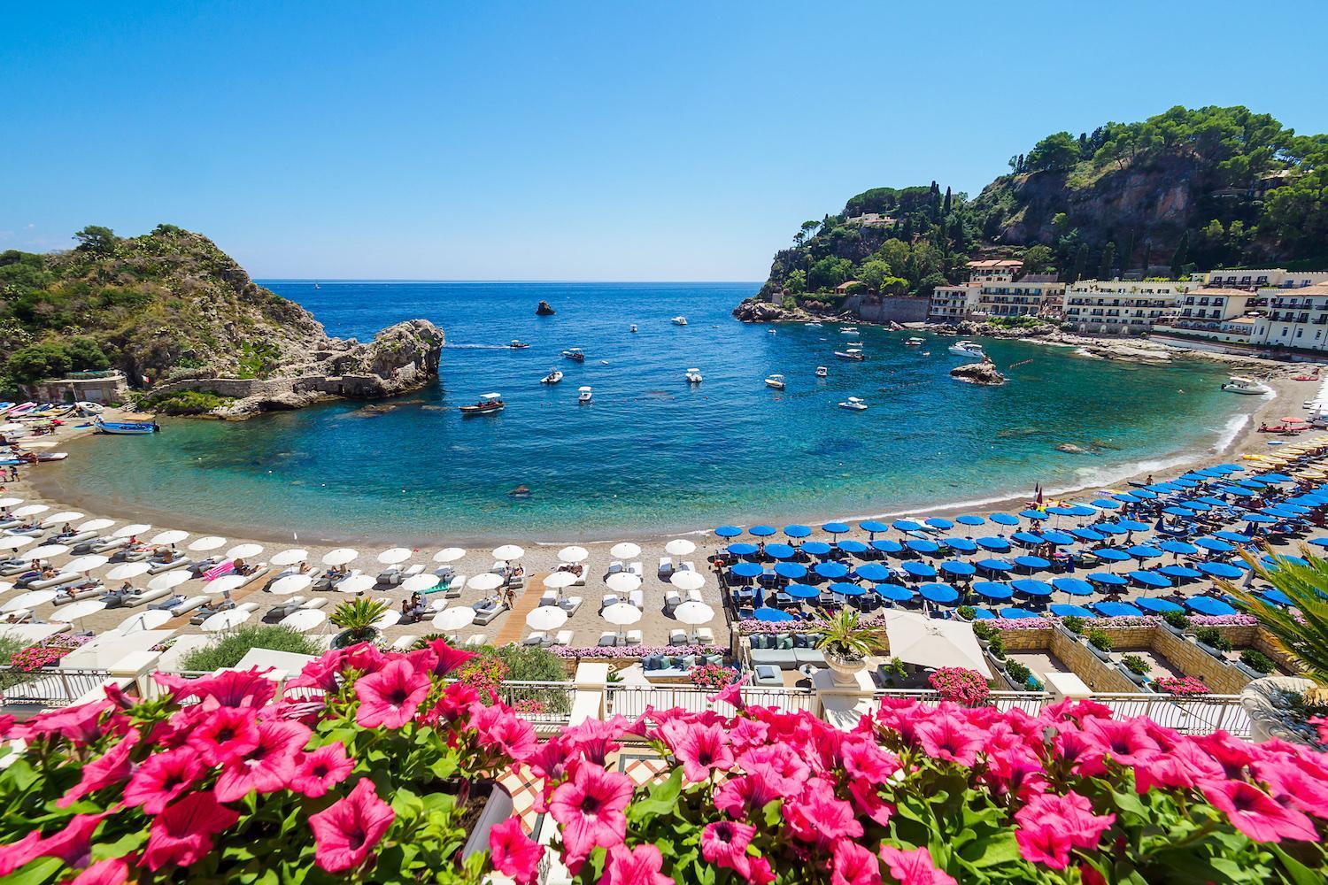 Panoramic Taormina Center Lejlighed Eksteriør billede